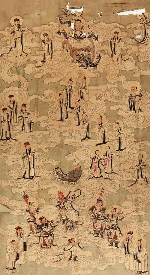 【道教人物画1313】拍卖品_图片_价格_鉴赏_绘画_雅昌艺术品拍卖