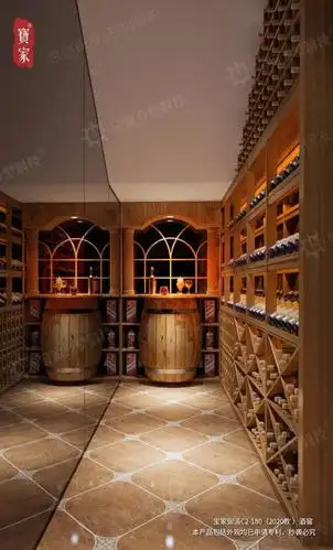 楼梯间辟出地下酒窖,收藏私人品味, 设置吧台厅,一人独酌,双人对饮