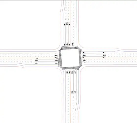 奇葩交叉口设计借道左转
