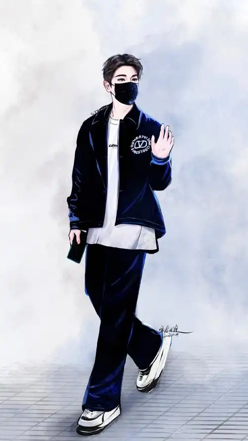 【杨洋机场造型手绘】20231019 新疆杭州@杨洋#杨洋凡人修仙传##杨洋