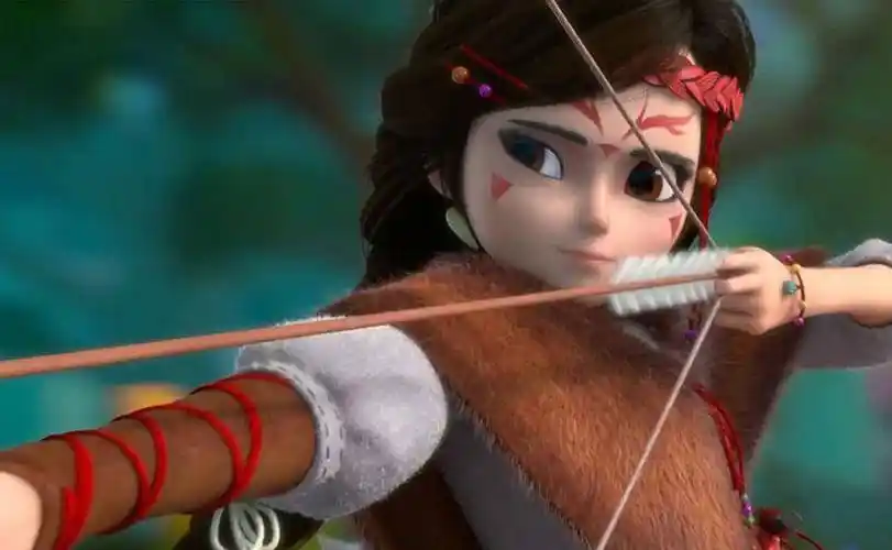 《熊出没》里面被欺负的女神,贝丝很勇敢,纳雅很委屈,赵琳很无语_侯和