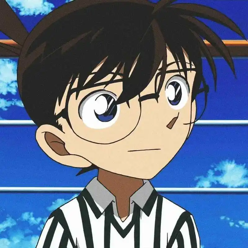柯南头像  - detective conan. - 抖音