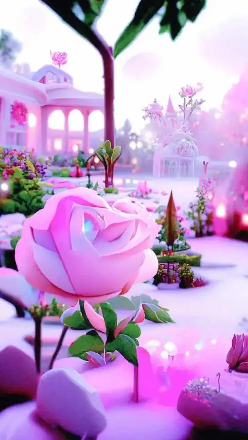 七夕浪漫情人节,玫瑰壁纸(粉色玫瑰花图片唯美一朵) - 冷求网