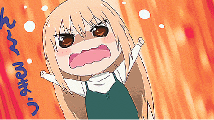 小女孩生气摇手大嘴巴gif动图_动态图_表情包下载_soogif