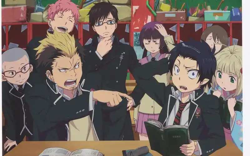 《青之驱魔师》动漫角色桌面壁纸 第二辑