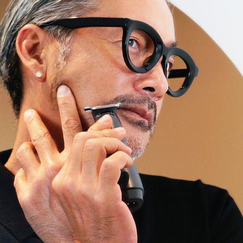 智感修胡子造型器鬓角络腮胡须修剪器多功能剃须刀电动刮胡刀神器