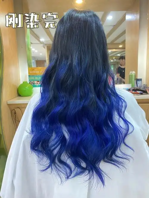 记录我的蓝发掉色过程