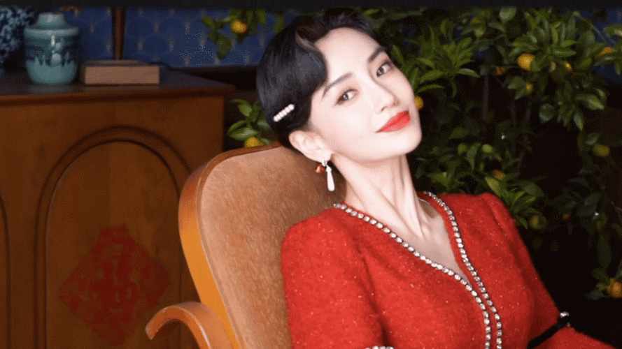 杨颖复古港风造型好米～这次的造型师真的好懂我们!