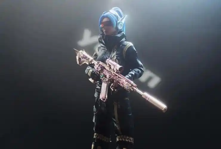 和平精英火箭少女101皮肤壁纸火箭少女发饰壁纸