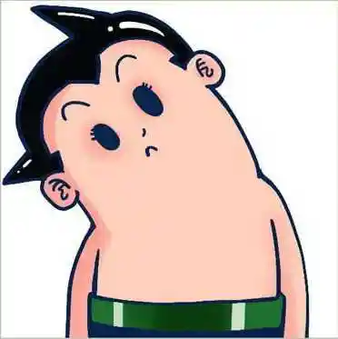 卡通一左一右歪脖子伴侣头像