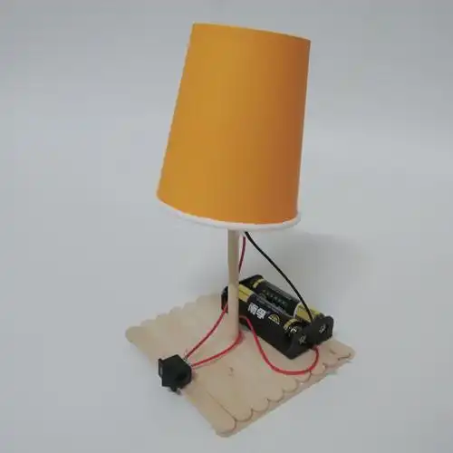 通用技术手工作品高中生材料高中生手工拼装工制作台灯diy科技通用技