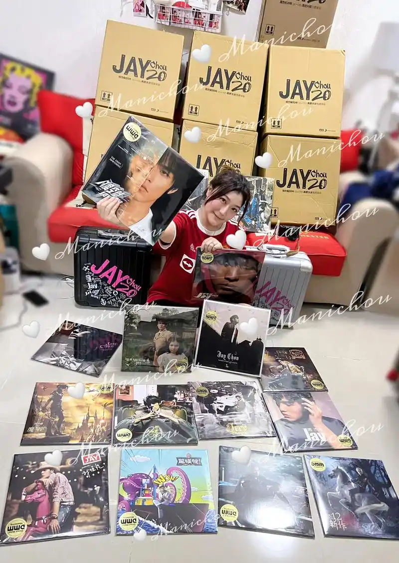 我的无价之宝-周杰伦20周年黑胶唱片.你们眼中的理财产品,在 - 抖音