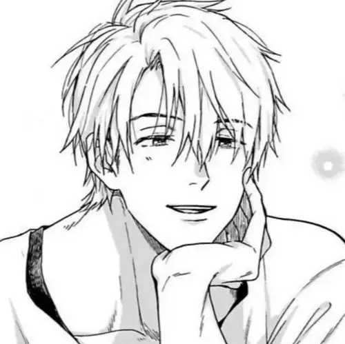 动漫男头 漫画 自截 黑白漫 (侵权删)