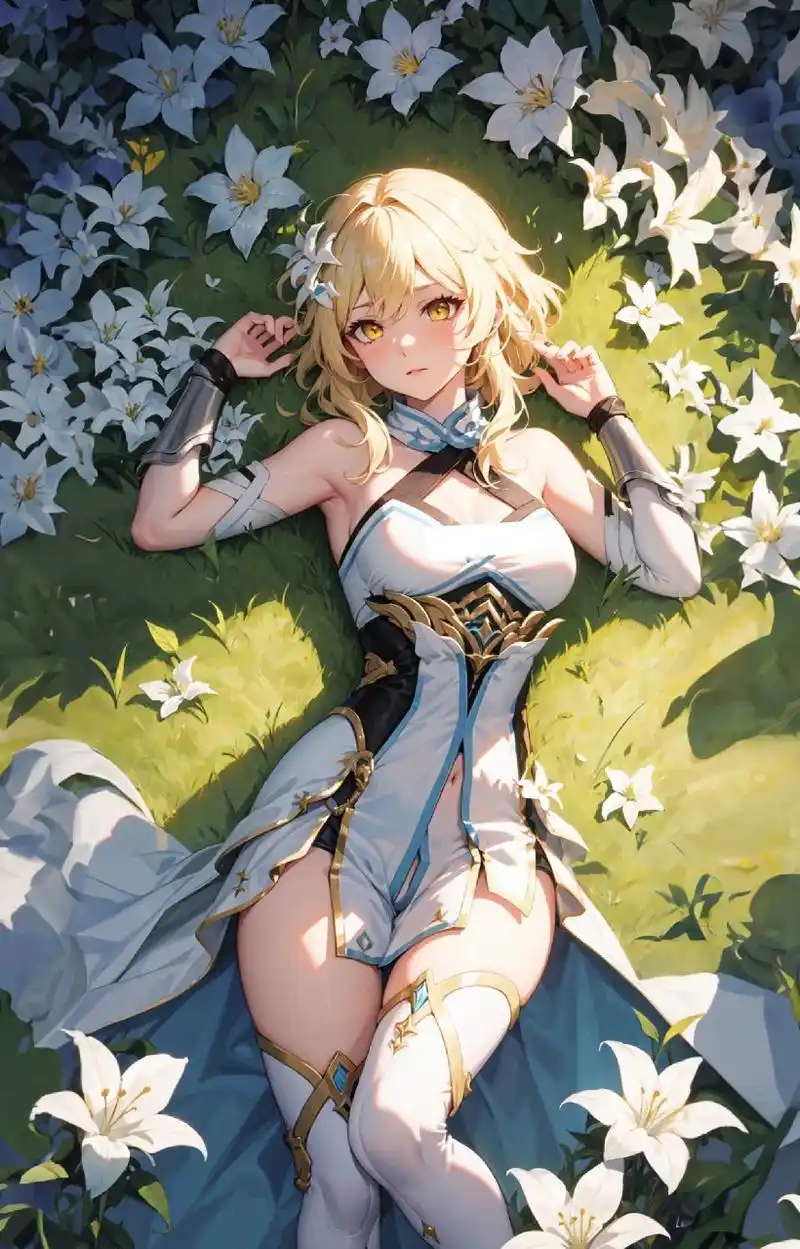 原神-荧|待到春花烂漫时