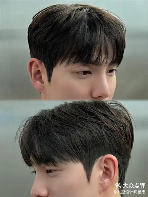 男生发型设计 #韩式服帖烫 以独质感和