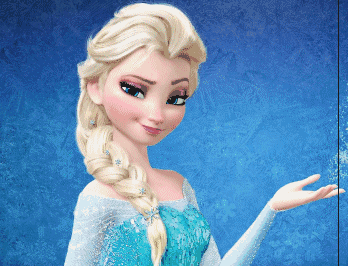 《冰雪奇缘》的艾莎