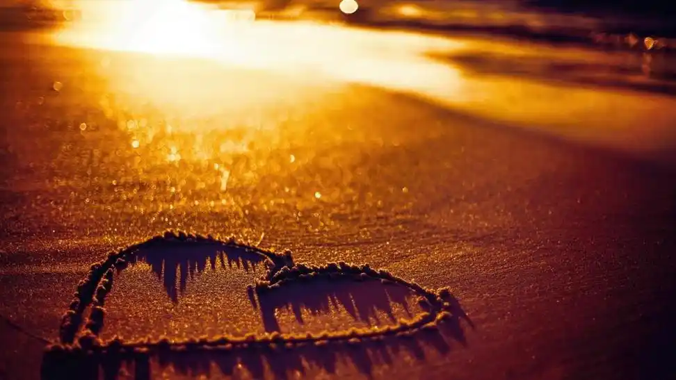 爱情唯美浪漫心形,高清壁纸图片,情人节-回车桌面