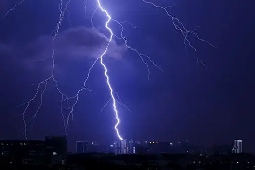 【霹雳闪电】首次进入poco,一组闪电照片希望大家喜欢