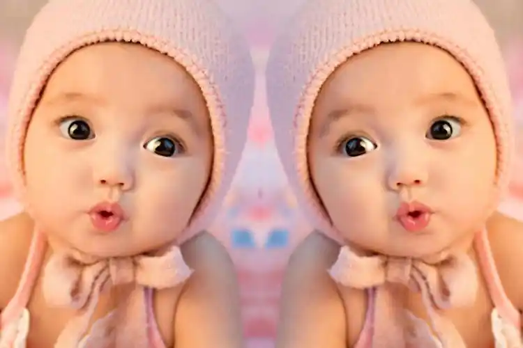 宝宝可爱婴儿孕妇小孩儿胎教海报贴画