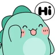 可爱卡通恐龙头像超可爱的绿色小恐龙头像图片