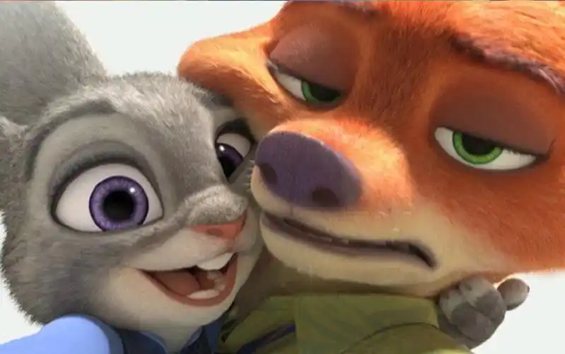 【高甜】朱迪与尼克亲亲!狐兔cp是真的!