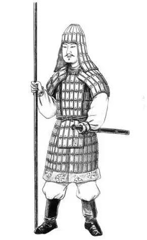 唐朝士兵简笔画