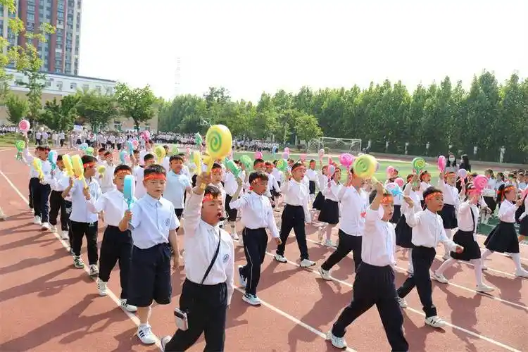 速来围观!合肥市伦先小学第五届田径运动会开幕