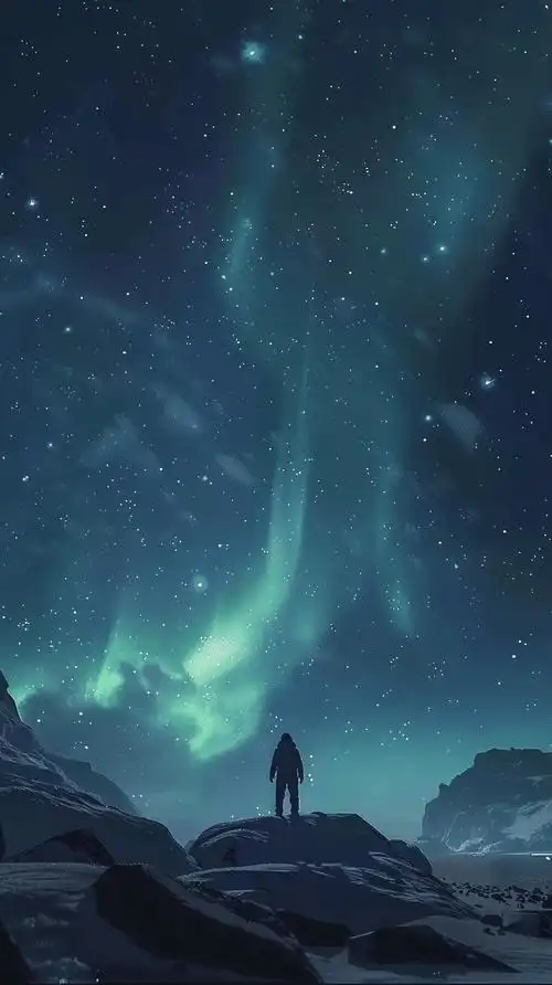 唯美星空壁纸,当锁屏敲好看!