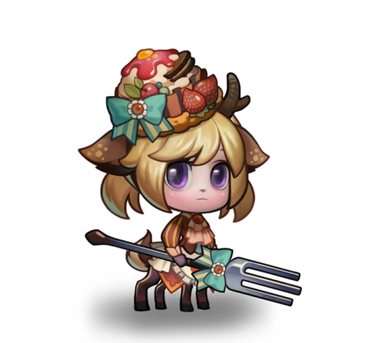 小冰冰传奇小鹿新皮肤甜美亮相