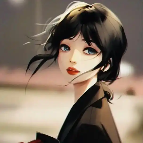 光感少女头像,爱啦爱啦#超美头像 #动漫头像女生  - 抖音