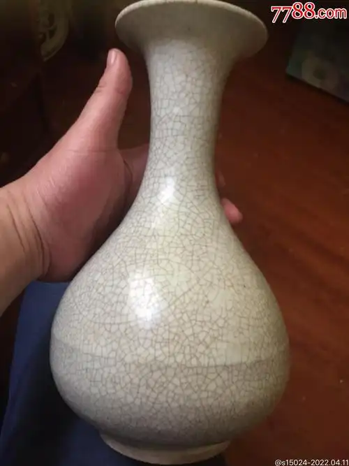 哥窑大瓶-价格:466元-se86466076-单色白瓷-零售-7788印章收藏