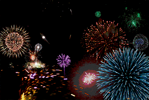 【科普】烟花里的知识,金属元素能让火焰着色?