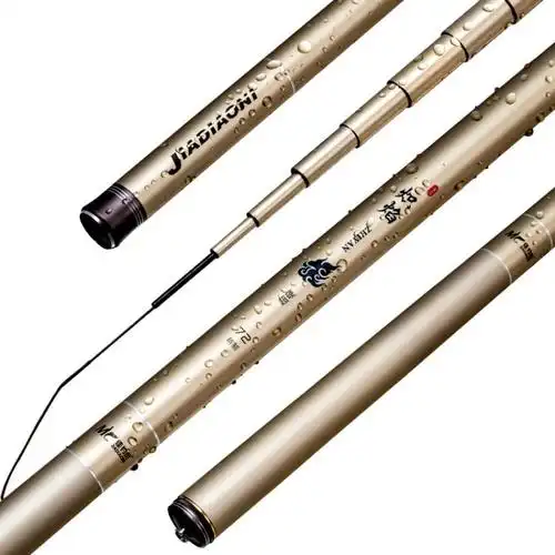 佳钓尼 炽焰 超硬碳素 短节鱼竿 手竿37调 溪流竿 炽焰 6.3米