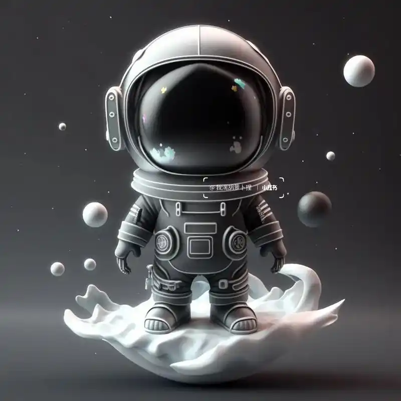 q版宇航员|我曾踏月归来 愿枕星河入梦