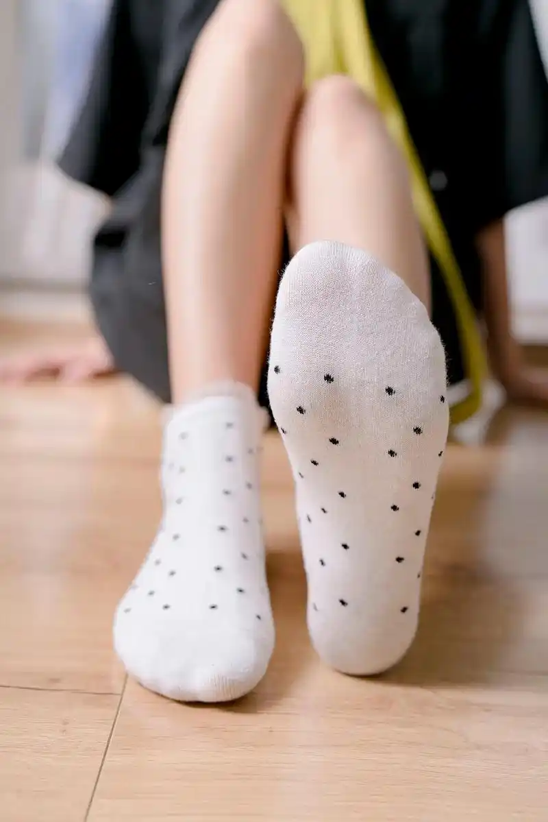 显高显瘦显腿长 #穿出大长腿 #轻薄透气 #短袜 #潮袜推 - 抖音