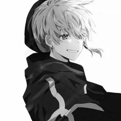 网络男生头像动漫黑白