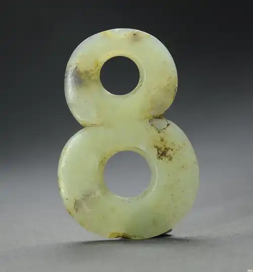 红山双联壁-高古(文化期商周战汉)玉器 琉璃-盛世收藏论坛