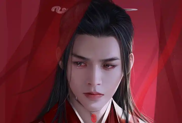 插画师非墨作品红衣温客行