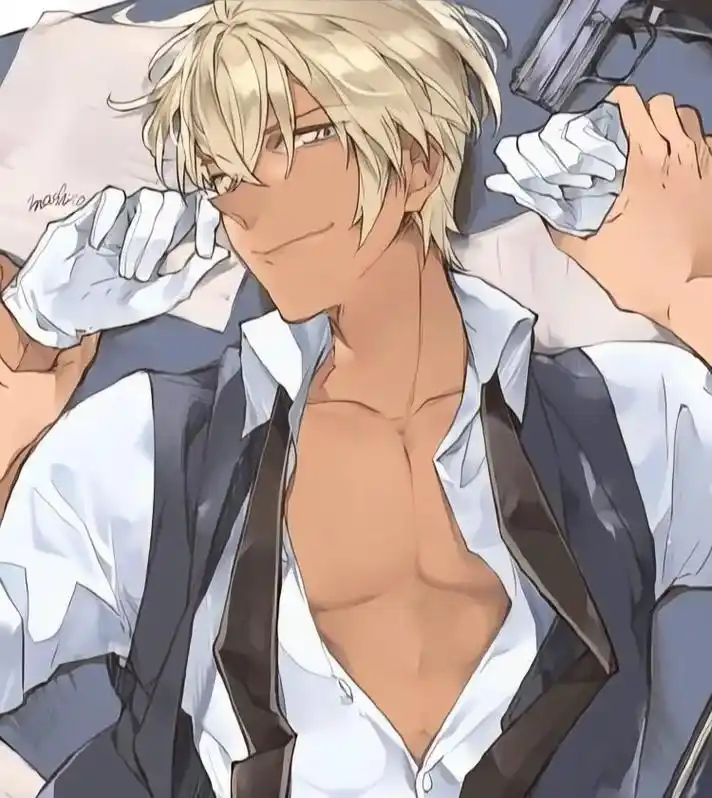 谁能拒绝帅男人呢#安室透 #名侦探柯南 #赤井秀一 #怪盗基 - 抖音