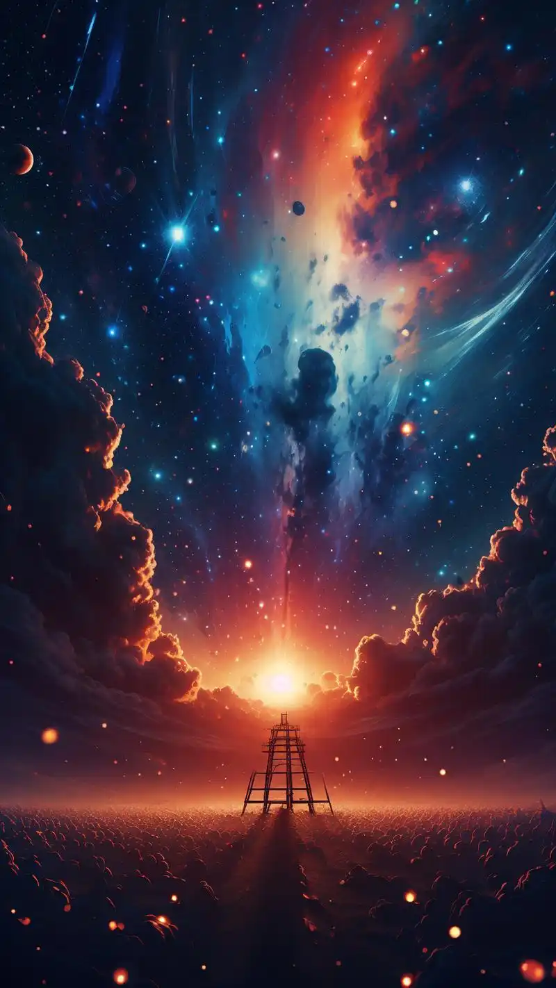 超高清8k手机星空壁纸图片9078