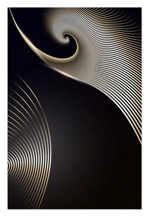 黑金炫酷线条质感大气背景