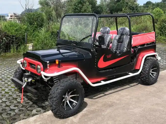 北极天四轮电动老年代步车全地形四驱越野摩托车utv摩托车 沙滩车