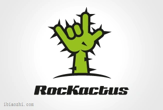 rockactus摇滚乐队标志logo