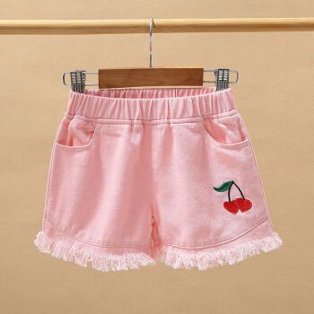 携鱼女童牛仔短裤夏季外穿儿童热裤宽松百搭新款洋气夏装韩版休闲裤潮