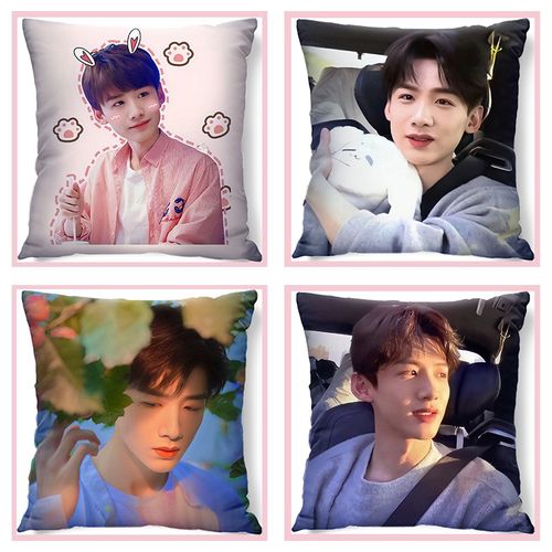 白敬亭抱枕马思纯你是我的城池营垒周边diy定制午睡靠垫生日礼物