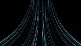 风特效素材0下载18元流动粒子光线线条流光包装元素透明0下载60帧线条