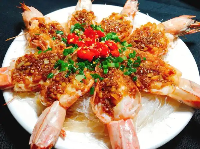蒜蓉粉丝开背虾技巧分享_美食_蚝油_海鲜_酱油_蒜蓉粉丝虾_美食_正餐