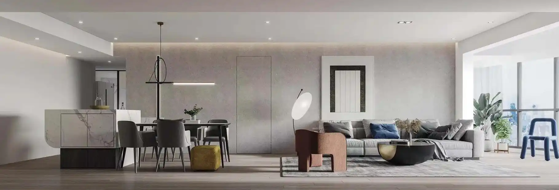 2019年落地的家装效果图.2021年1月份入住的房子历经 - 抖音