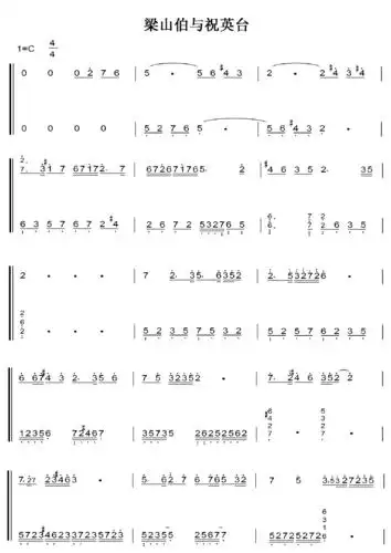 克莱德曼 初学者c调简易版 钢琴双手简谱 钢琴简谱 钢琴谱
