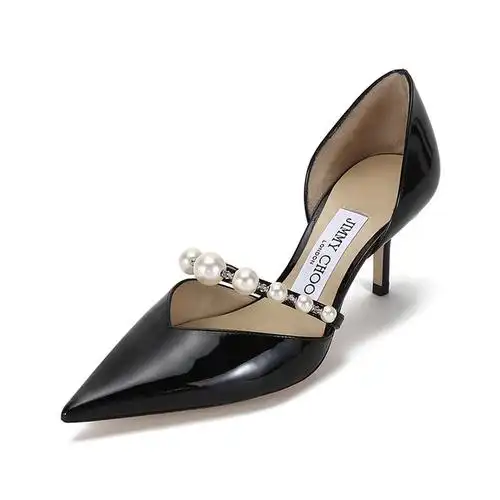 周仰杰jimmychoo女士漆皮革尖头高跟鞋单鞋aurelie65xkm214视频